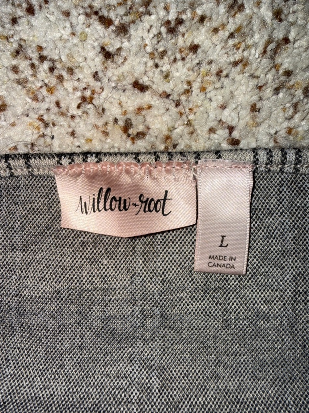 Willow & Root Plaid Cropped Tank Top - Picture 4 of 4